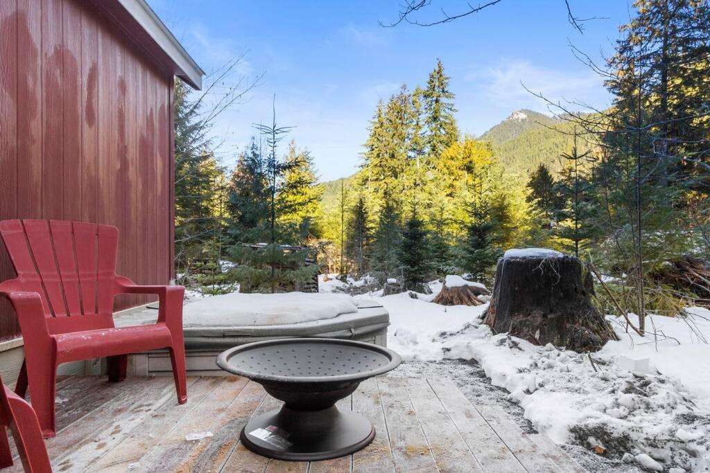 Cozy Tiny Home Steps Away From Mt. Rainier アッシュフォード エクステリア 写真